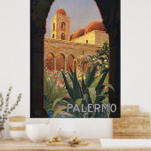 Palermo Travel Poster (Keuken)