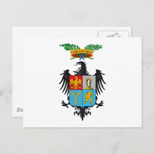 Palermo-wapenschild Briefkaart (Voorkant / Achterkant)