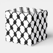 Palestijn Hatta Keffiyeh bedankt voor je huwelijks Bedankdoosjes (Achterkant)