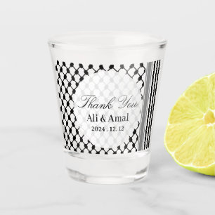Palestijn Hatta Keffiyeh bedankt voor je huwelijks Shot Glas