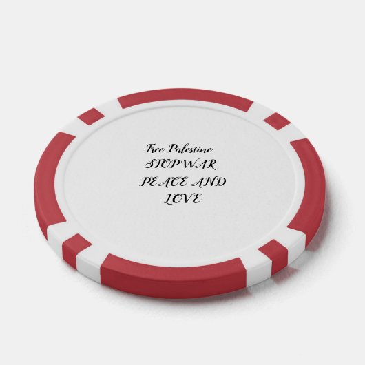 Palestijn Pocker Poker Chips (Enkel)