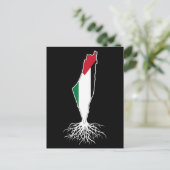 Palestijnen wortels briefkaart (Staand voorkant)