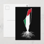Palestijnen wortels briefkaart (Voorkant / Achterkant)