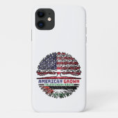 Palestijns-Amerikaans - Amerikaanse vlag - Boomboo Case-Mate iPhone Case (Achterkant)
