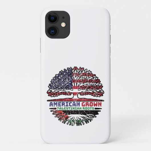 Palestijns-Amerikaans - Amerikaanse vlag - Boomboo Case-Mate iPhone Case (Achterkant)