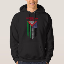 Palestijns-Amerikaanse vlag - Red Palestina 