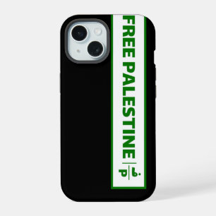 Palestijns auto registratie bord - Free Palestine. iPhone 15 Case