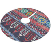 Palestijns borduurmotief patroon. kerstboom rok (Gekanteld)