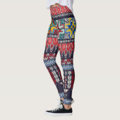 Palestijns borduurmotief patroon. leggings (Links)