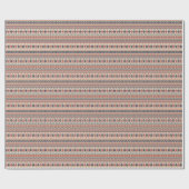 Palestijns borduurmotief: traditionele schoonheid. cadeaupapier (Vlak)