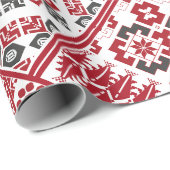 Palestijns borduurpatroon 2 cadeaupapier (Rol Hoek)