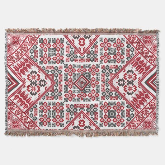 Palestijns borduurpatroon 2 deken (Voorkant)