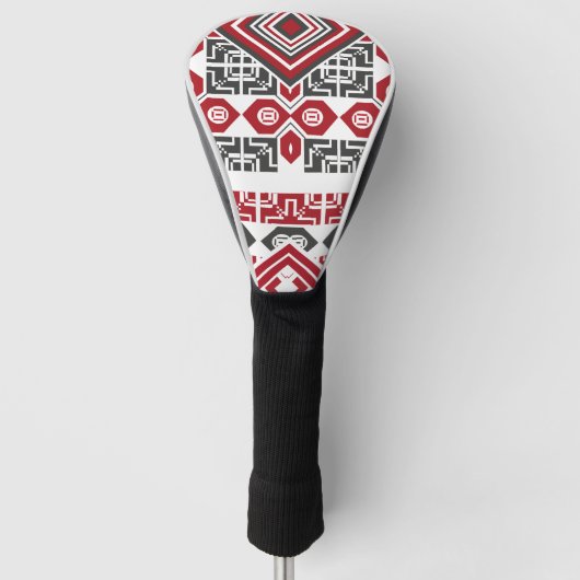 Palestijns borduurpatroon 2 golfheadcover (Voorkant)