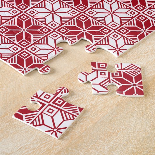 Palestijns borduurpatroon 2 legpuzzel (Zijkant)