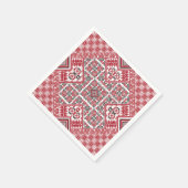 Palestijns borduurpatroon 2 servet (Hoek)