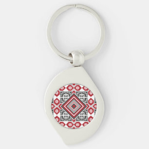 Palestijns borduurpatroon 2  sleutelhanger