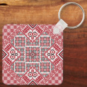 Palestijns borduurpatroon 2 sleutelhanger (Achterkant)