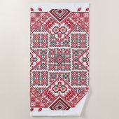 Palestijns borduurpatroon 2 strandlaken (Voorkant)