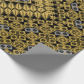 Palestijns borduurpatroon Gedrukt ontwerp Cadeaupapier (Hoek)