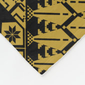 Palestijns borduurpatroon Gedrukt ontwerp Fleece Deken (Hoek)