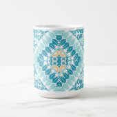 Palestijns borduurpatroon Gedrukt ontwerp Koffiemok (Center)