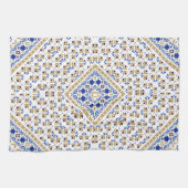 Palestijns borduurpatroon Gedrukt ontwerp Theedoek (Horizontaal)