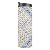 Palestijns borduurpatroon Gedrukt ontwerp Thermosbeker (Geroteerd rechts)