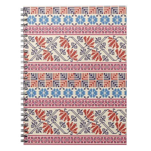 Palestijns borduurpatroon notitieboek (Voorkant)