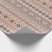 Palestijns borduurwerk cadeaupapier (Hoek)