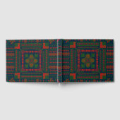 Palestijns Borduurwerk Tatreez rood groen 5 Patroo Gastenboek (Volledig)