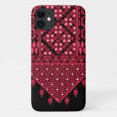 Palestijns Embroidery Tatreez gedrukt ontwerp Case-Mate iPhone Case (Achterkant)