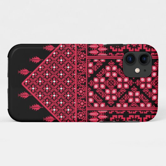 Palestijns Embroidery Tatreez gedrukt ontwerp Case-Mate iPhone Case (Achterkant (horizontaal))