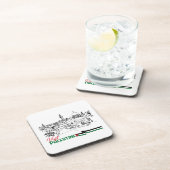 Palestijns erfgoed en hoop bier onderzetter (Rechterzijde)