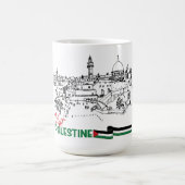 Palestijns erfgoed en hoop koffiemok (Center)