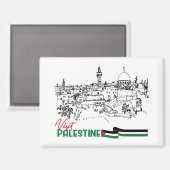 Palestijns erfgoed en hoop magneet (Voorkant / Achterkant)