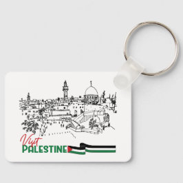 Palestijns erfgoed en hoop sleutelhanger
