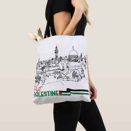 Palestijns erfgoed en hoop tote bag