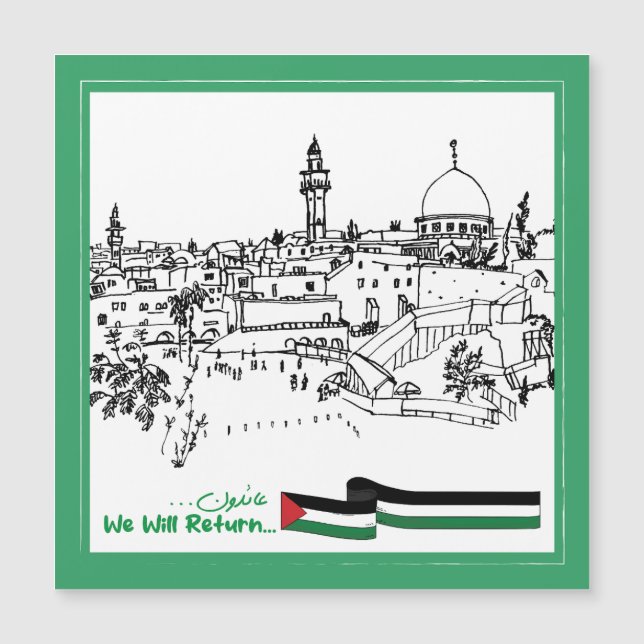 Palestijns erfgoed en hoop: we zullen terugkeren (Voorkant)