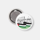 Palestijns erfgoed en hoop: we zullen terugkeren magneet (Voorkant / Achterkant)