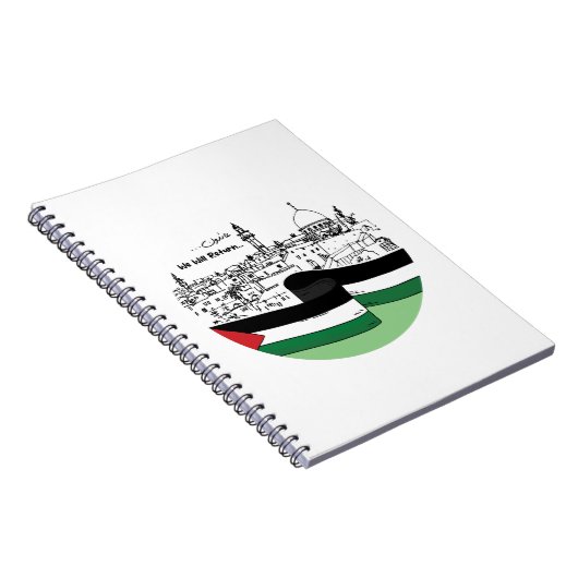 Palestijns erfgoed en hoop: we zullen terugkeren notitieboek (Rechterzijde)