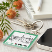 Palestijns erfgoed en hoop: we zullen terugkeren sleutelhanger (Voorkant Rechts)