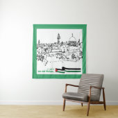 Palestijns erfgoed en hoop: we zullen terugkeren wandkleed (In situ)