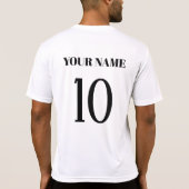 Palestijns football t-shirt (Achterkant)