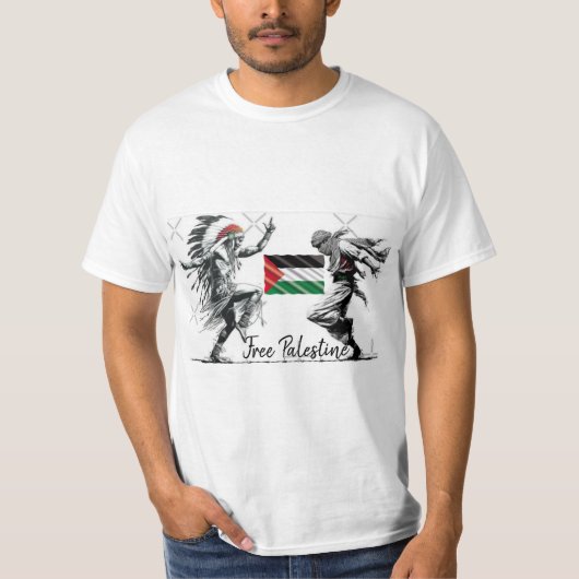 Palestijns freestshirt t-shirt (Voorkant)
