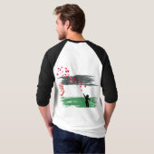 Palestijns Hoop & Liefde Honkbal T-shirt - Unisex (Achterkant volledig)
