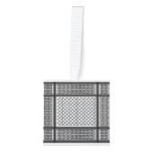 Palestijns-Joraanse kuffiya zwart-wit Decoratie (Voorkant)