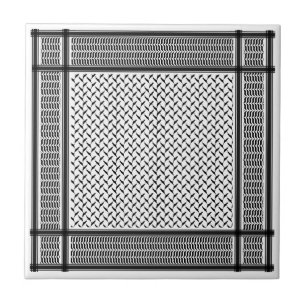 Palestijns-Joraanse kuffiya zwart-wit Tegeltje