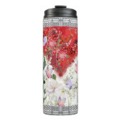 Palestijns Mok met Bloemenkaart (Voorkant)