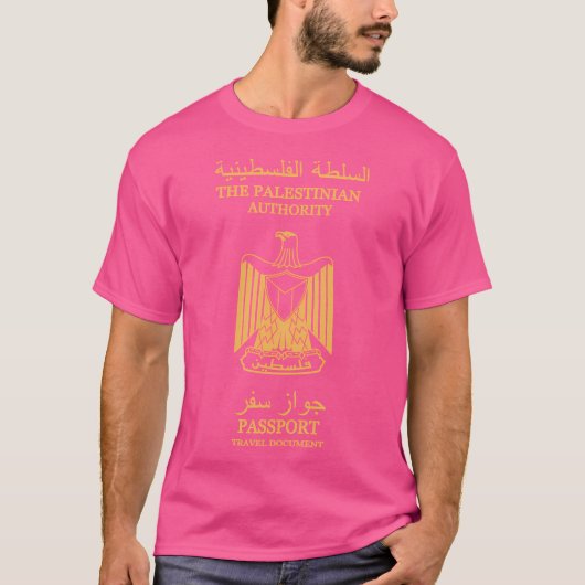 palestijns paspoort t-shirt (Voorkant)