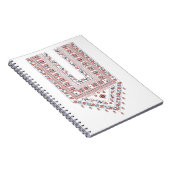 Palestijns patroon notitieboek (Rechterzijde)